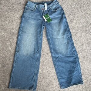 HALARA Light Blue Wide Leg Jeans